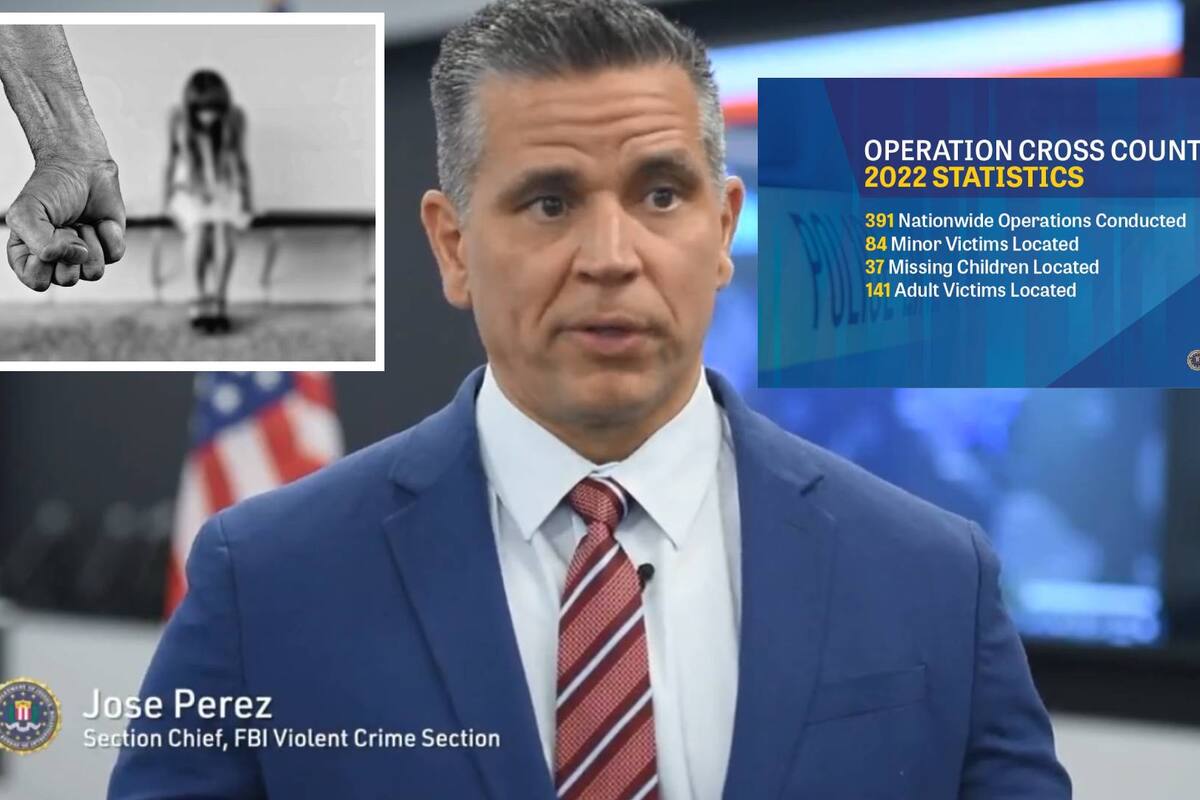 FBI rescata a 37 menores secuestrados para tráfico sexual y a 141 adultos