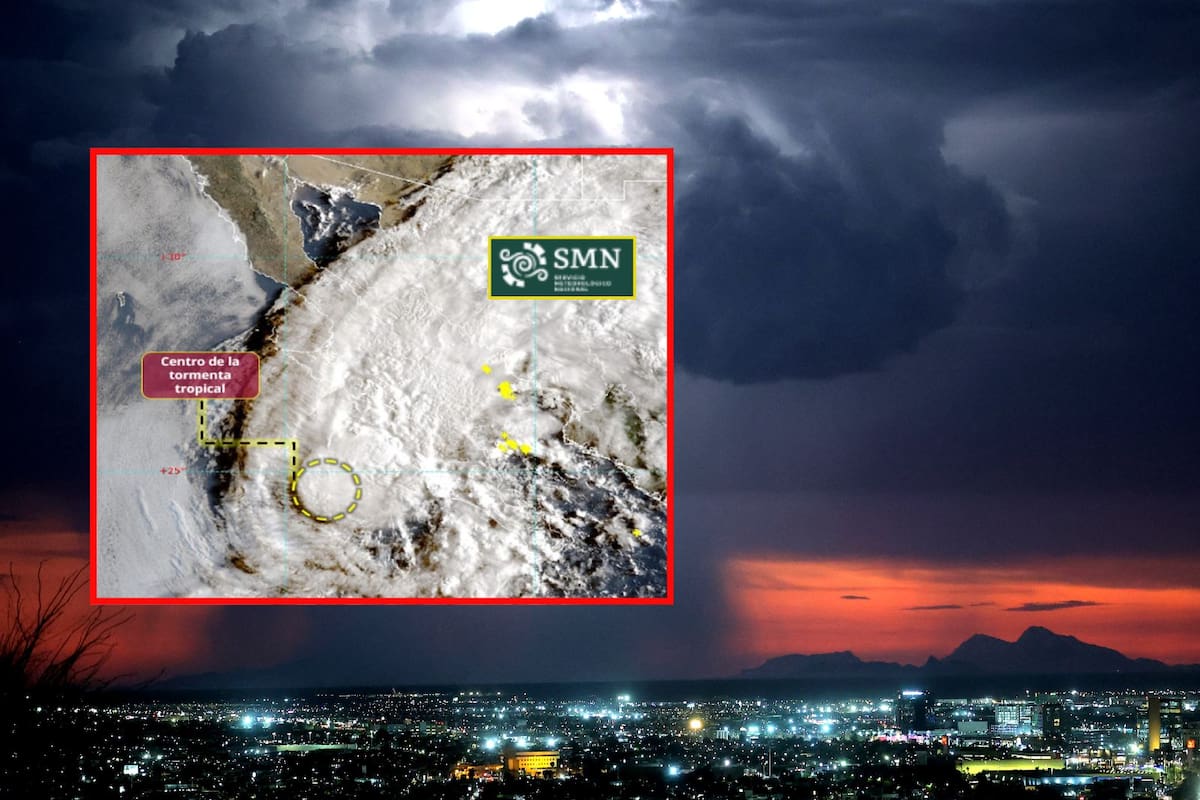 ‘Lorena’ se degrada a Tormenta Tropical, pero mantiene alerta por fuerza ‘peligrosa’ mientras se aproxima al Noroeste de México: SMN