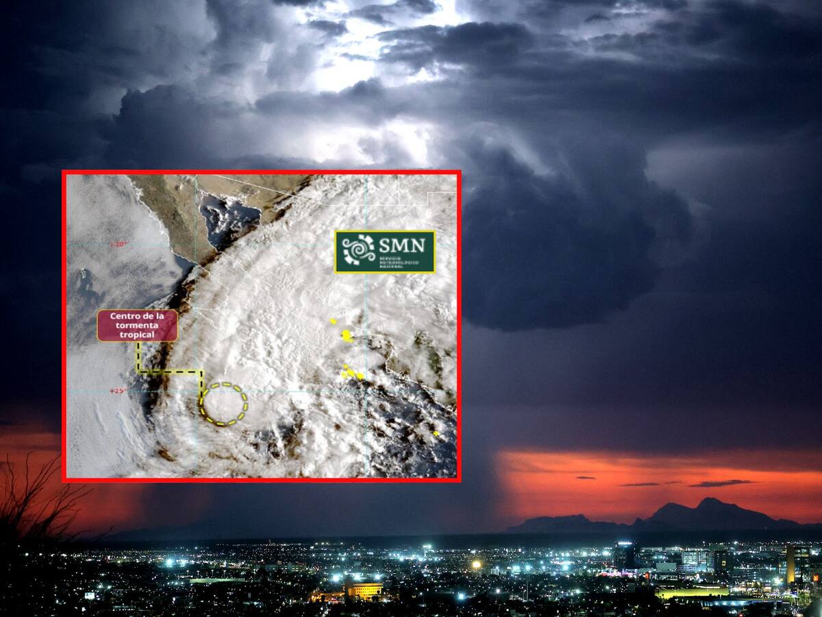 Lorena se degrada a Tormenta Tropical y se acerca al Noroeste de México con fuertes impactos. | Crédito: Grupo Healy/SMN