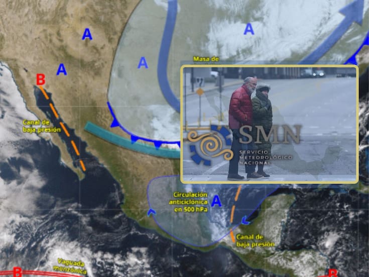 SMN alerta por heladas: frente frío 13 y masa de aire ártica ‘congelarán’ estos estados este martes, miércoles y jueves; en algunos tendrán temperaturas de -10 °C