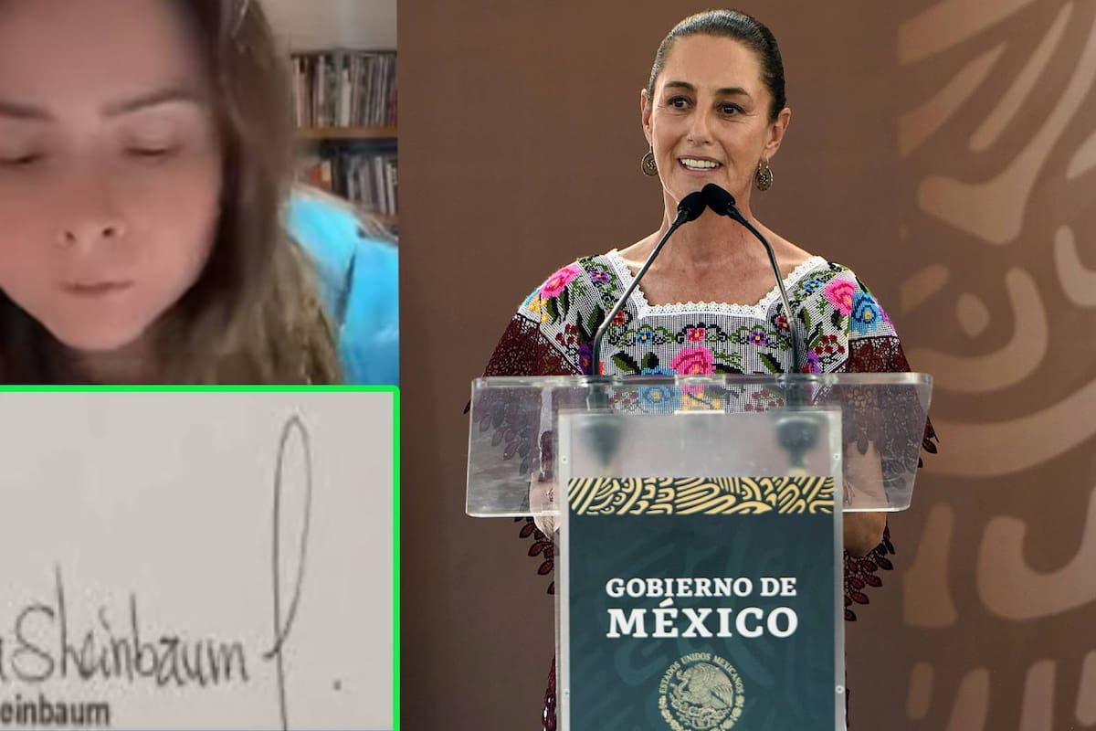 Maryfer Centeno analiza la firma de Claudia Sheinbaum; esto es lo que pasaría con México
