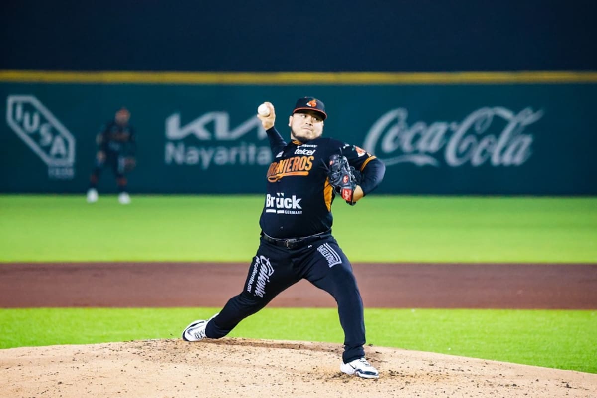 Con pitcheo de Samayoa, Naranjeros ganan el primero en Nayarit