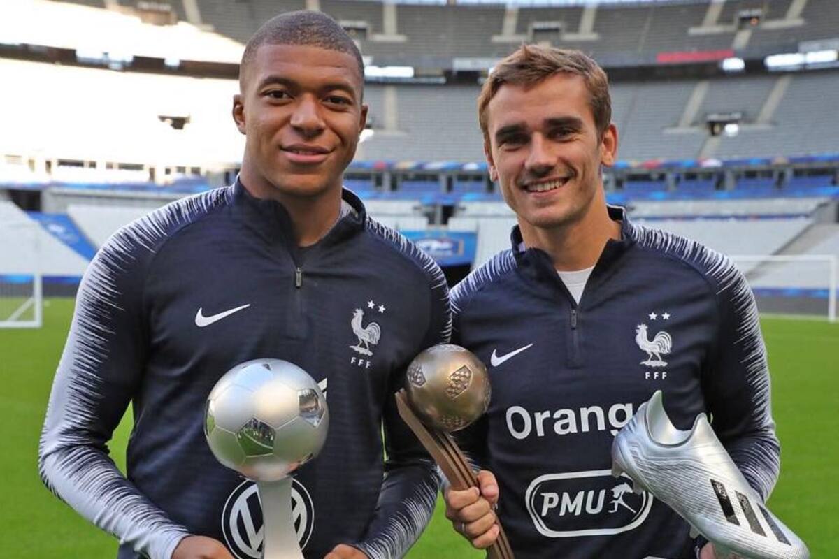Griezmann considera que Mbappé estará al nivel de Messi y Cristiano Ronaldo