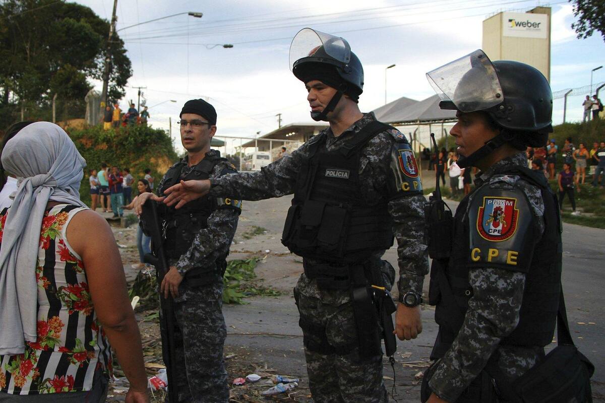 Violencia en cárceles brasileñas deja 57 muertos en 2 días