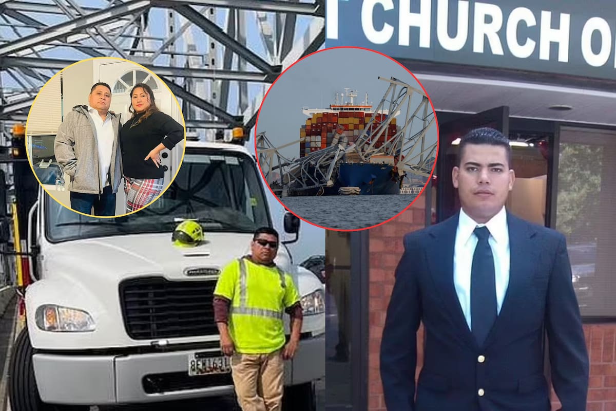 Un mexicano y un hondureño identificados entre las víctimas del derrumbe del Puente de Baltimore