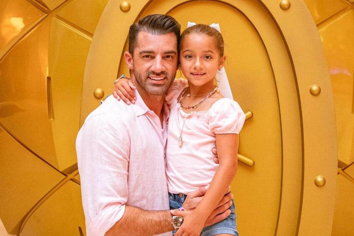Este fue el reencuentro de Toni Costa con su hija