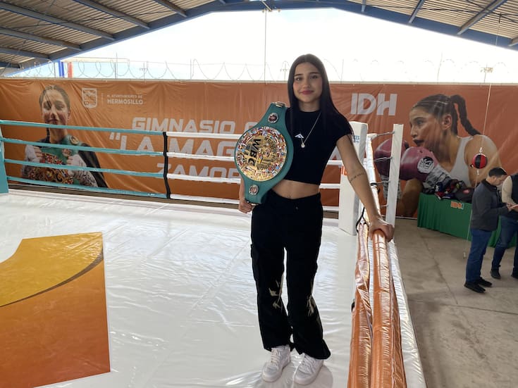Inauguran gimnasio de box “Camila Zamorano” en Bahía de Kino