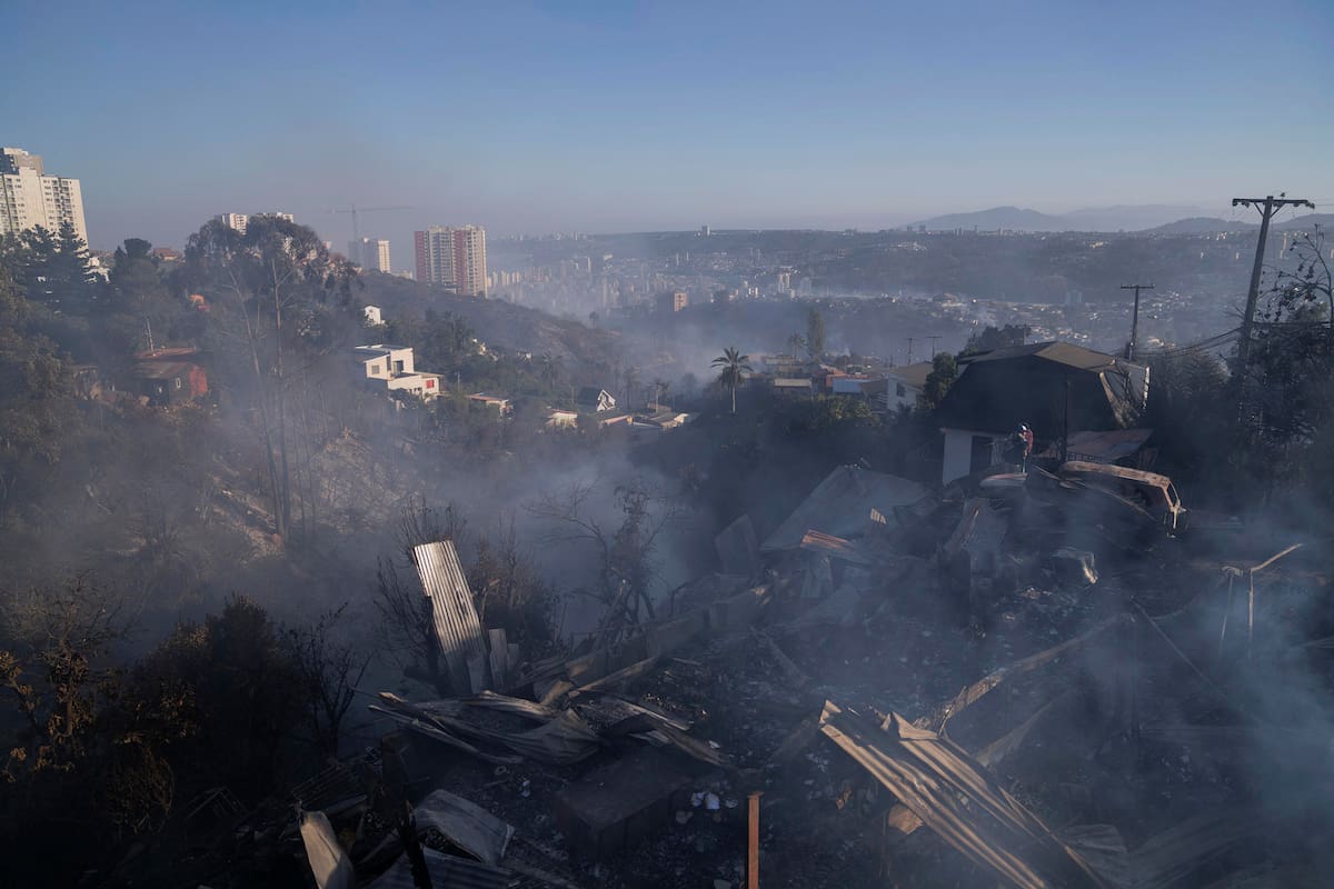 Se confirman dos muertes tras incendios en Viña del Mar