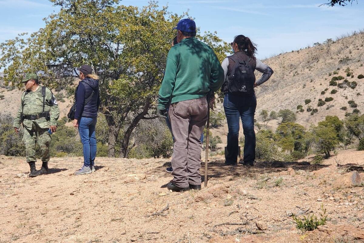Madres Buscadoras de Sonora recorren zona Oeste de Nogales