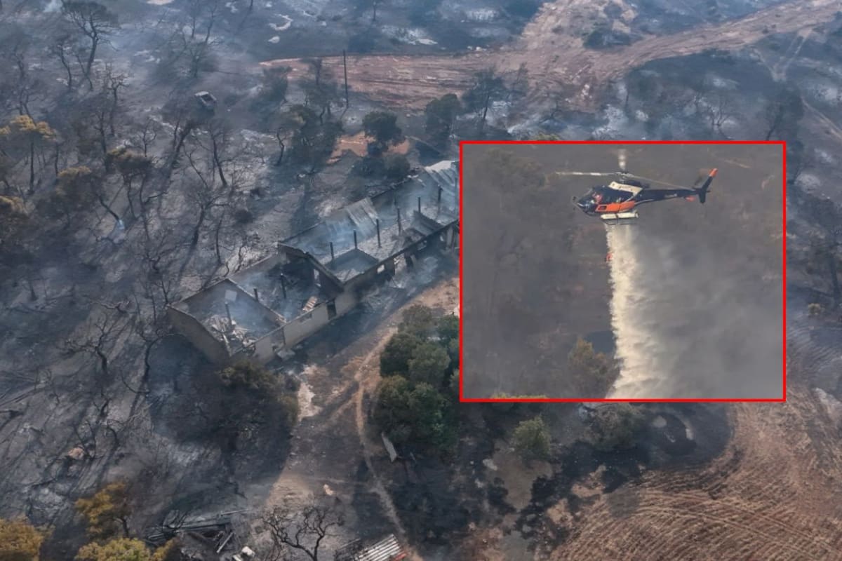 Colisión entre dos helicópteros de extinción durante un operativo contra incendios en Grecia provoca la muerte de dos tripulantes