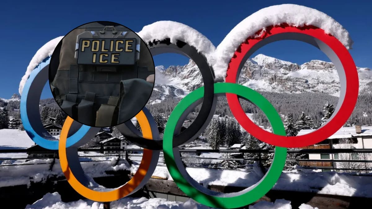 Italia cuestiona la posible presencia de agentes del ICE en la inauguración de los Juegos Olímpicos de Invierno del 6 de febrero en Milán. Foto: Reuters, AP