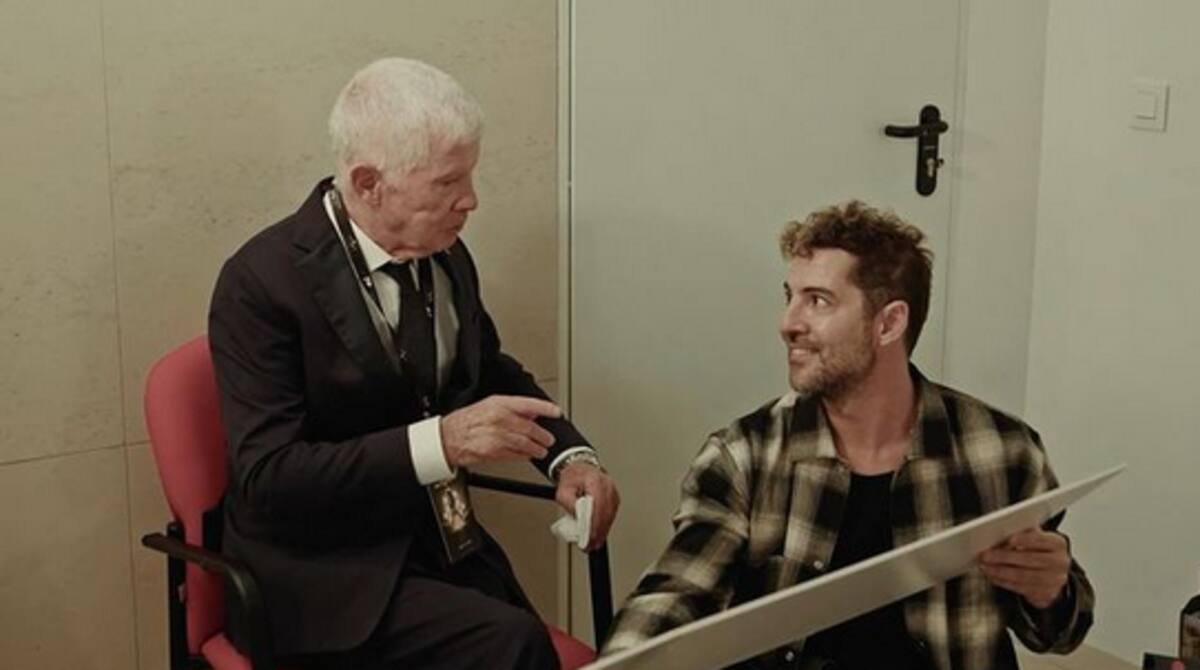 David Bisbal conmovió con un video de su padre.