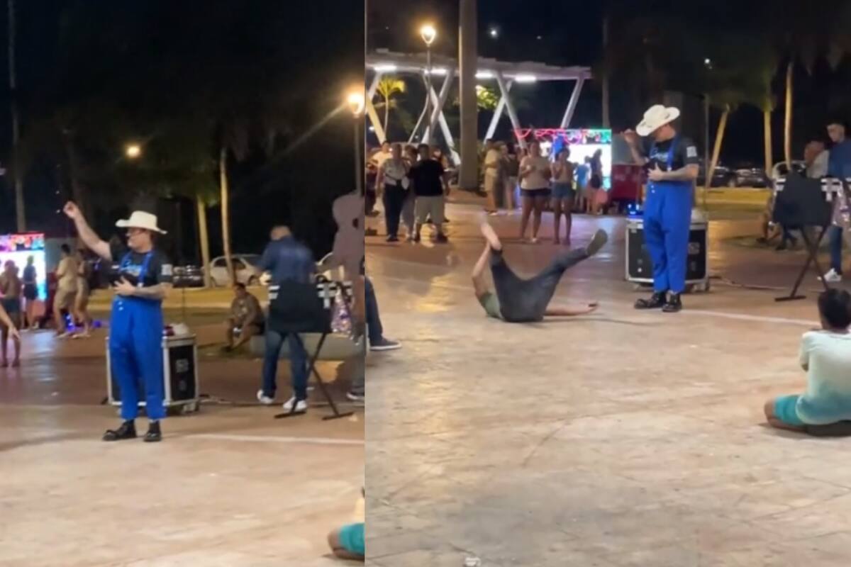 “Si llega a tener un hijo así como él, no le peguen.”: Muchacho interrumpe show a gritos