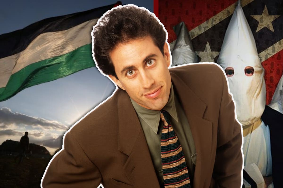 Actor Jerry Seinfeld compara el movimiento “Free Palestine” con Ku Klux Klan; “solo di que no te gustan los judíos”