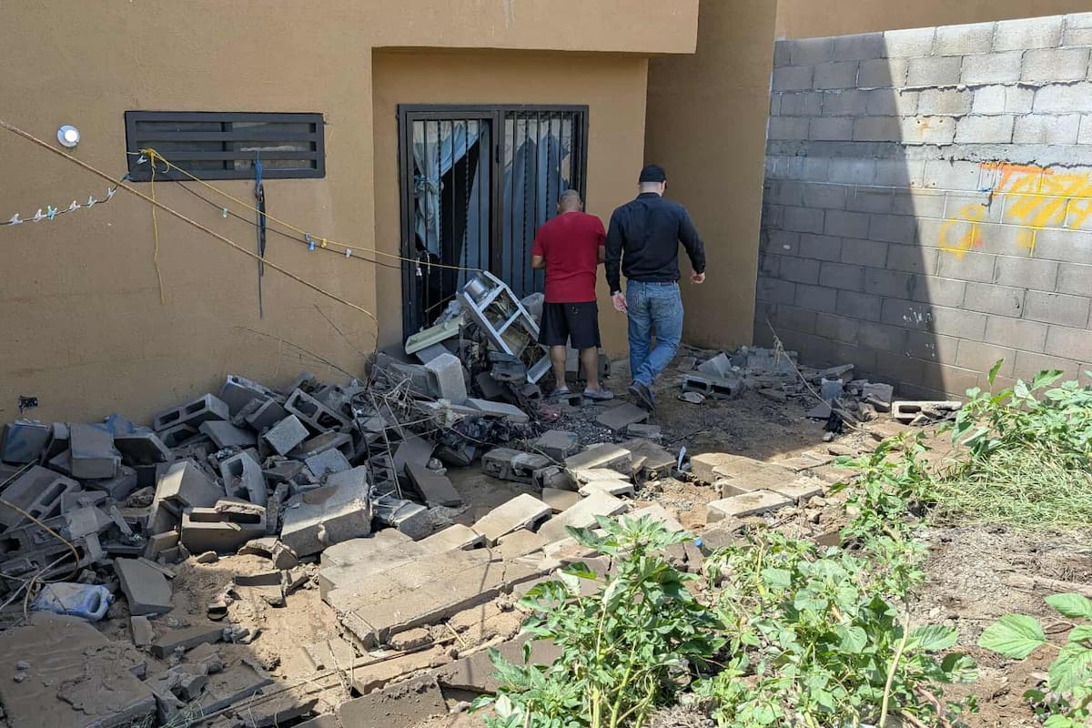Inundación en Hermosillo deja pérdidas totales en al menos 7 viviendas de colonia Villas de San Lorenzo