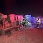 Vuelca tráiler rumbo a Sonoyta y moviliza a cuerpos de emergencia