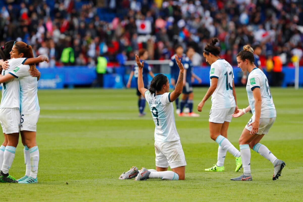 Argentina suma su primer punto en la historia del Mundial Femenil