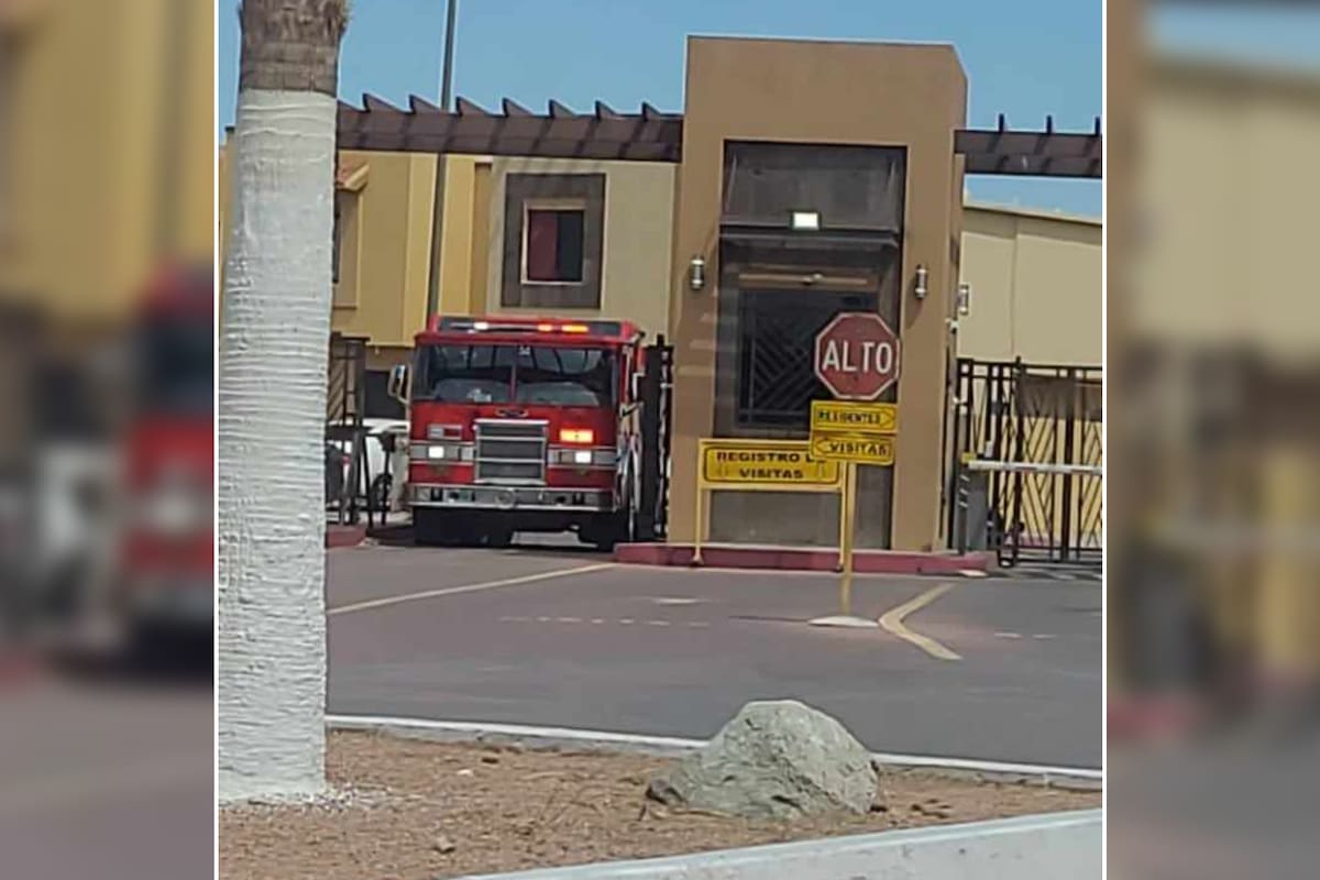 Mujer sufre explosión en Hermosillo; Bomberos la atienden
