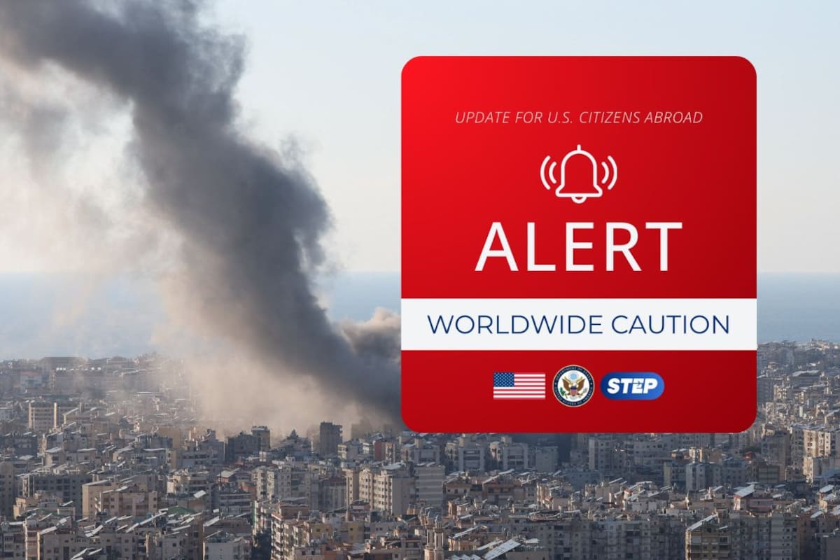 EEUU ordenó a sus ciudadanos la salida inmediata de 15 países de Medio Oriente por riesgos de seguridad; miles de vuelos cancelados y aerolíneas paralizadas