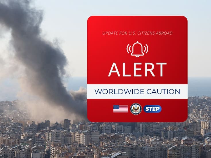 EEUU ordenó a sus ciudadanos la salida inmediata de 15 países de Medio Oriente por riesgos de seguridad; miles de vuelos cancelados y aerolíneas paralizadas