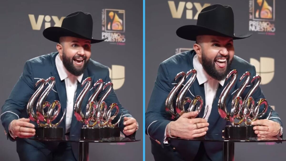 Carín León arrasa en Premio Lo Nuestro 2026: todos los premios que ganó el sonorense