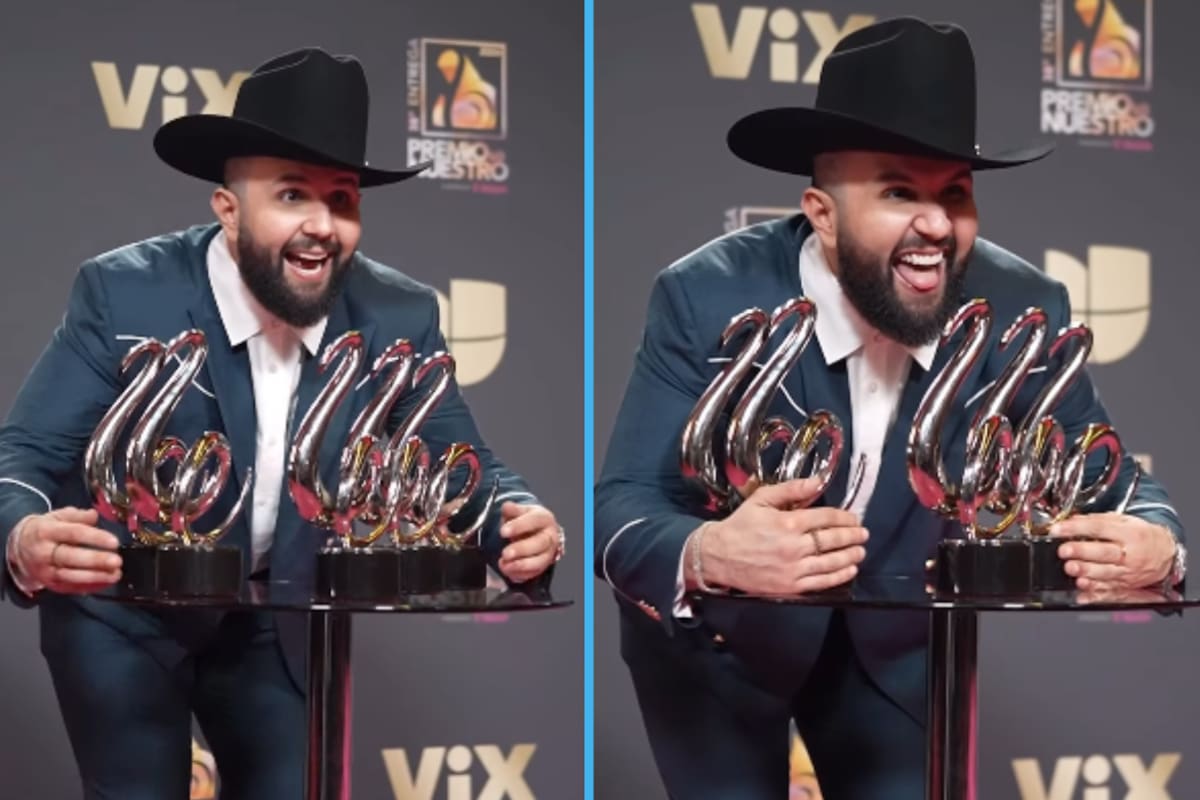 Carín León arrasa en Premio Lo Nuestro 2026: todos los premios que ganó el sonorense