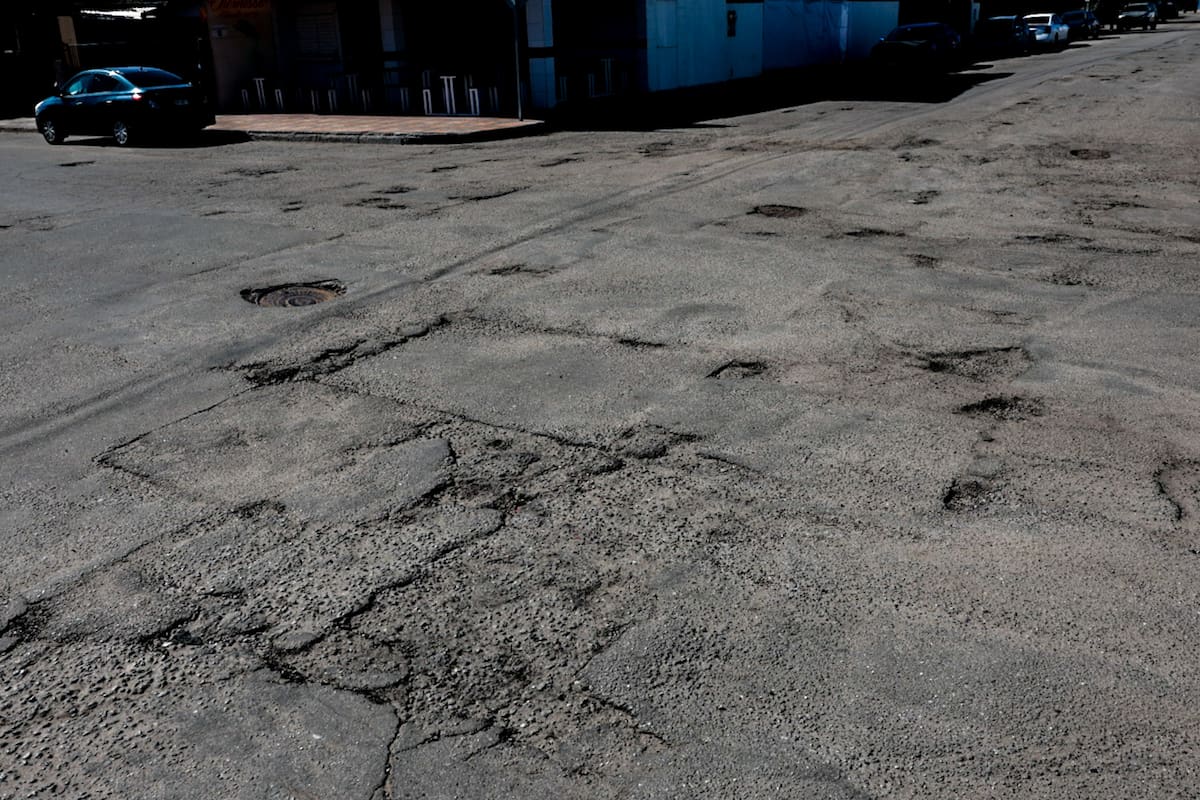 Se crearon más baches tras las lluvias