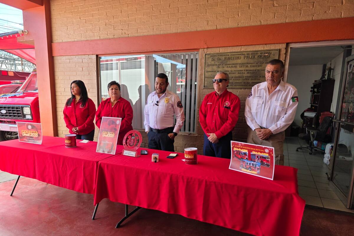 Bomberos sanluisinos lanzan colecta para adquirir pipa de 25 mil dólares en SLRC