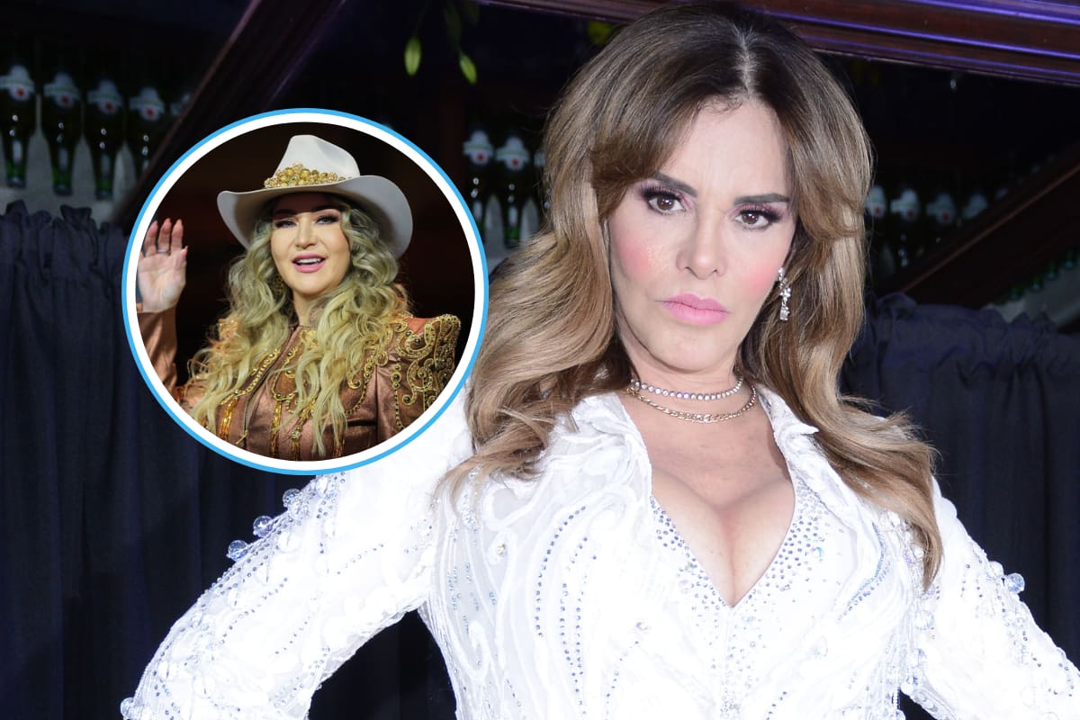 Así fue la caída de Lucía Méndez en medio de la multitud que buscaba a Alicia Villarreal: “Me lastimó un poco la columna” (VIDEO)