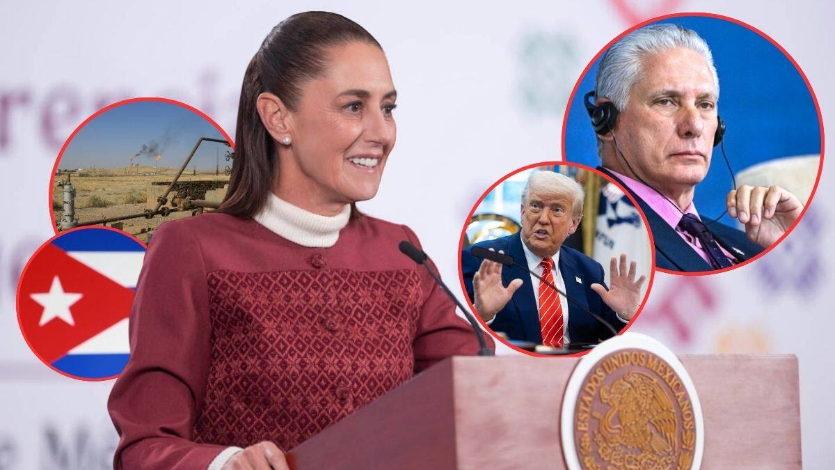 Sheinbaum se ofrece como mediadora entre Estados Unidos y Cuba si ambas partes lo aceptan y defiende que el envío de petróleo mexicano es legal e histórico