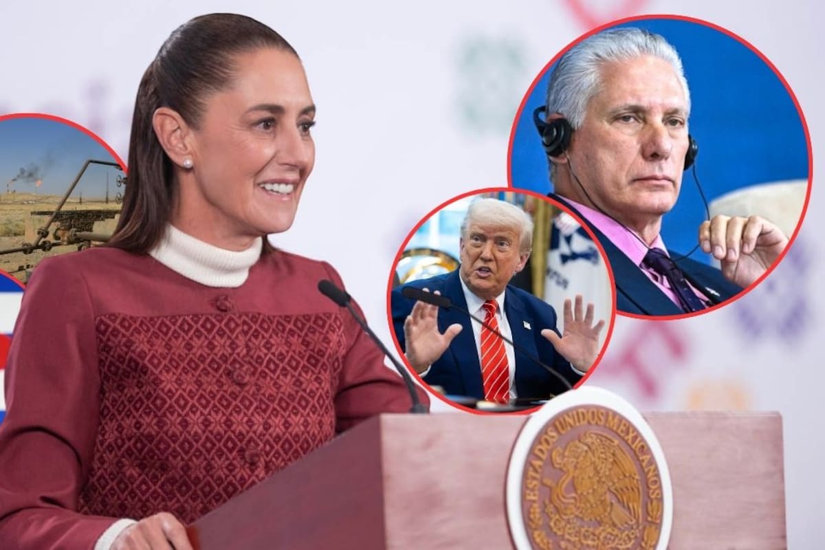 Sheinbaum se ofrece como mediadora entre Estados Unidos y Cuba si ambas partes lo aceptan y defiende que el envío de petróleo mexicano es legal e histórico