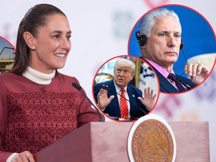 Sheinbaum se ofrece como mediadora entre Estados Unidos y Cuba si ambas partes lo aceptan y defiende que el envío de petróleo mexicano es legal e histórico