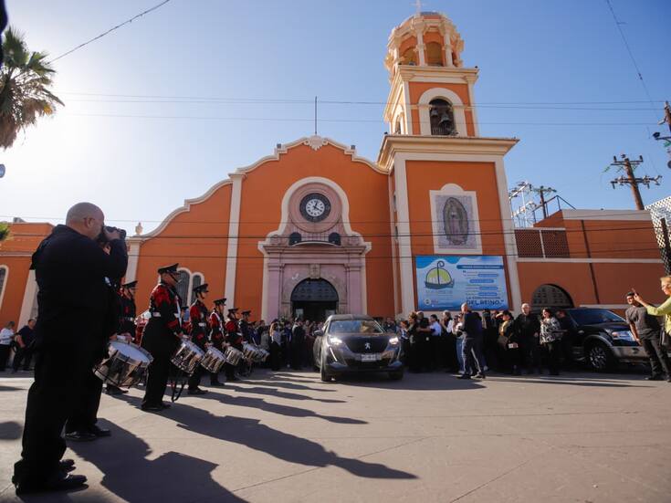 Dan el último adiós a Gustavo Sánchez Vásquez en una misa solemne en la Catedral de Mexicali