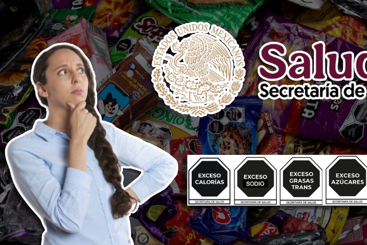 Este es el significado y consecuencias de los sellos que pone la Secretaría de Salud a los productos