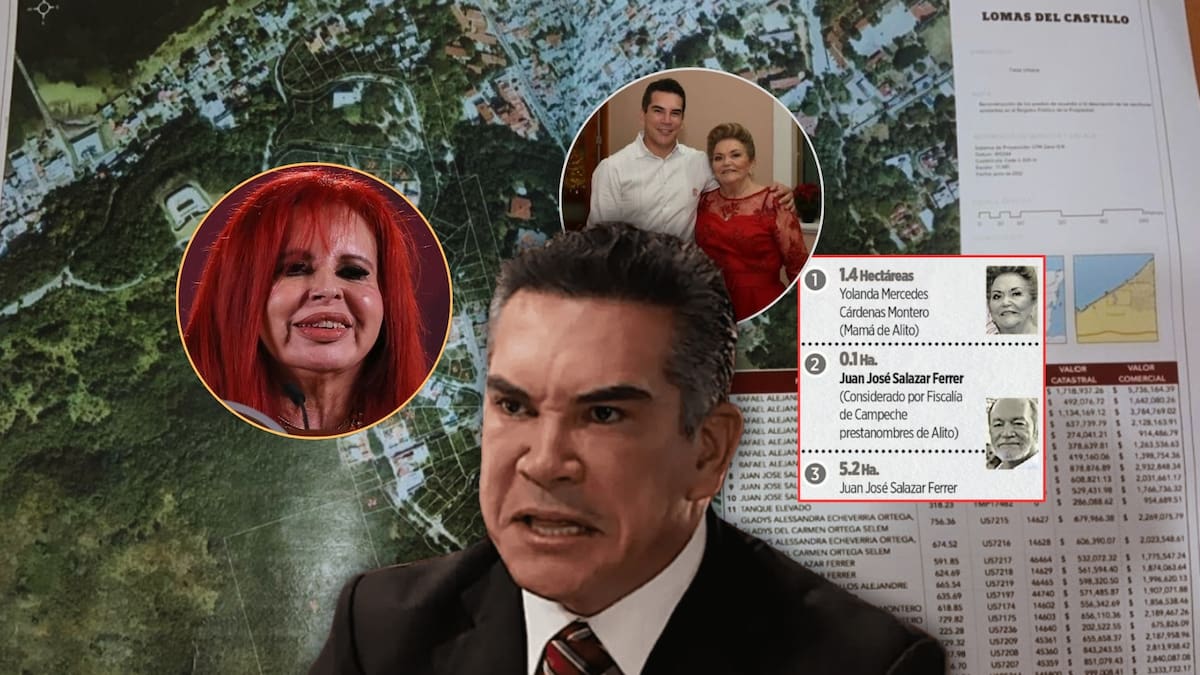 El Gobierno de Campeche emitió un decreto para declarar de utilidad pública cuatro predios ubicados en el fraccionamiento Miramar, vinculados a familiares y personas cercanas al senador Alejandro “Alito” Moreno. Foto: Especial
