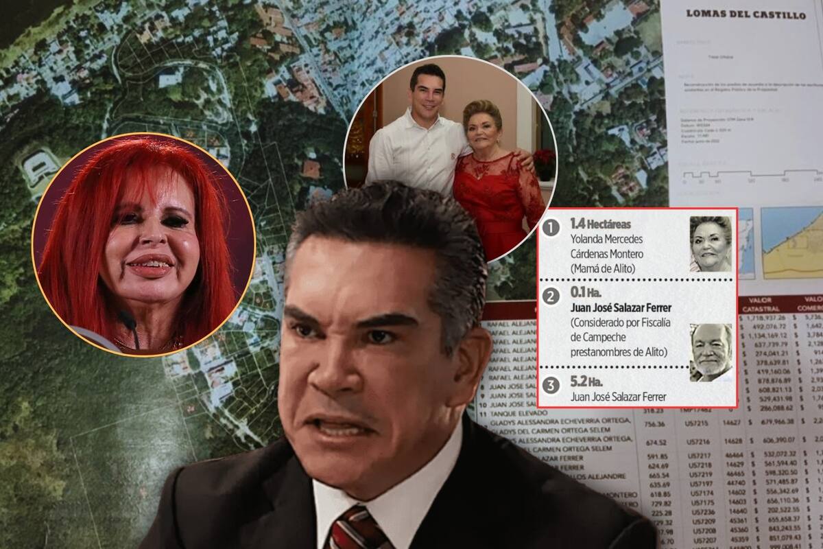 Layda Sansores expropió 70 mil metros cuadrados de predios de la madre y otras personas cercanas a Alejandro “Alito” Moreno, donde planea construir la Universidad de la Salud Rosario Castellanos: “Hoy hicimos justicia”