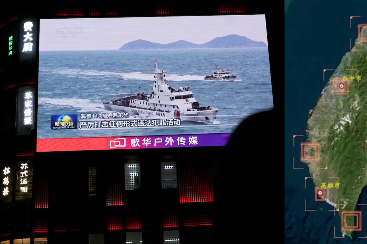 China ensayó ataques militares “de fuego real de largo alcance” cerca de Taiwán