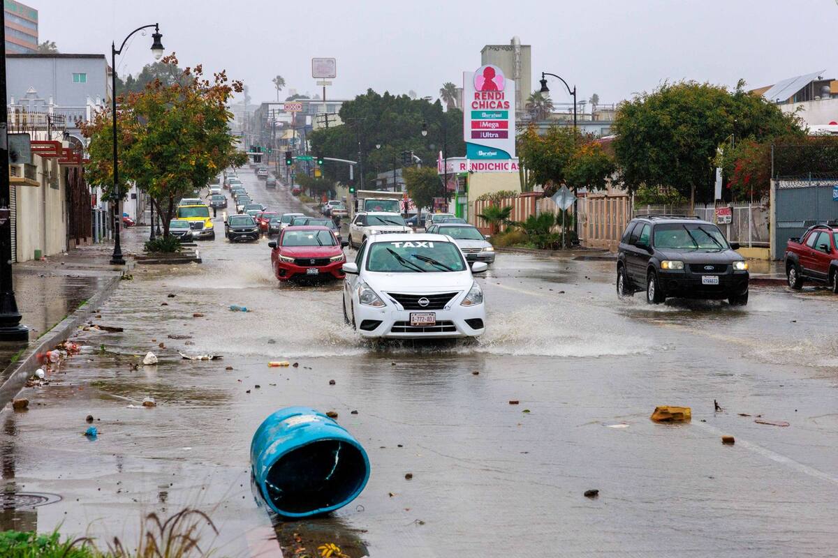 Así quedaron las calles en la zona Centro.