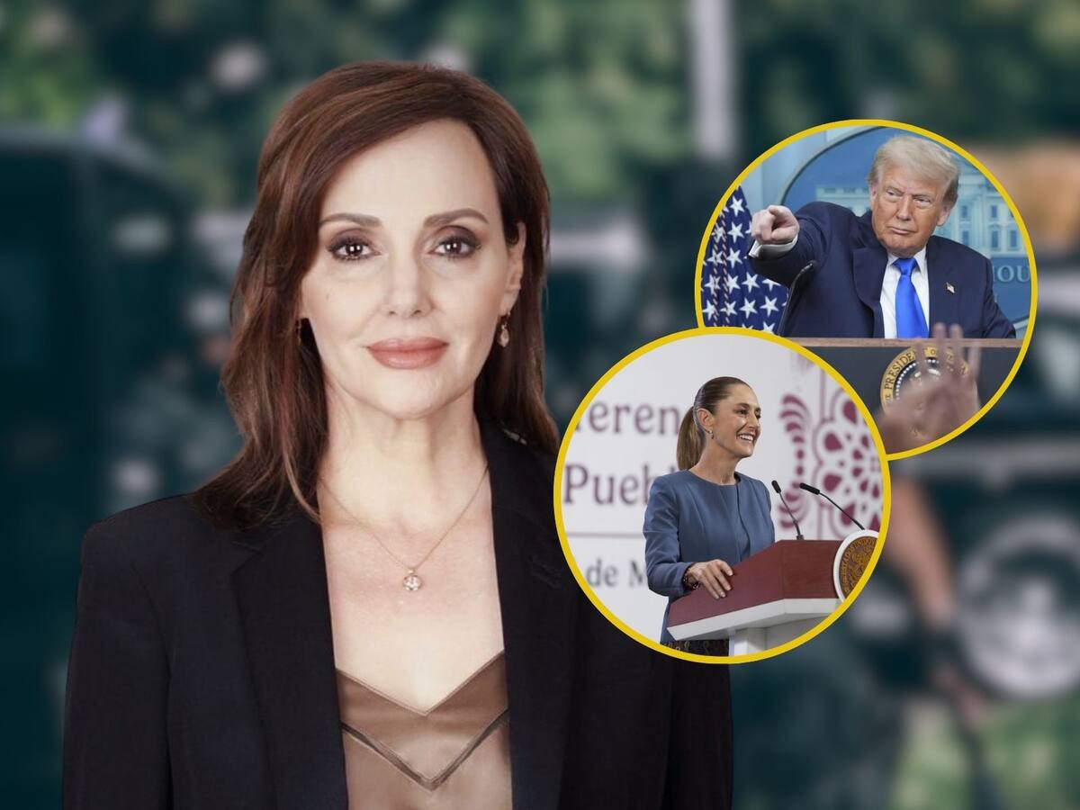 A través de una entrevista a Fox, Lilly Téllez (PAN) acusó a Sheinbaum y Morena de proteger a cárteles en México. | Crédito: Presidencia MX/AP/Banco digital GH