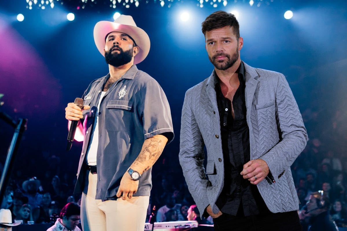Carín León y Ricky Martin aparecen juntos en Las Vegas y levantan sospechas de colaboración