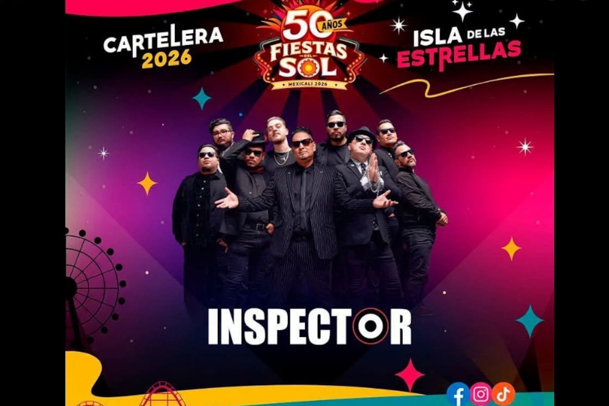 Inspector llega a las Fiestas del Sol: conoce su historia y canciones