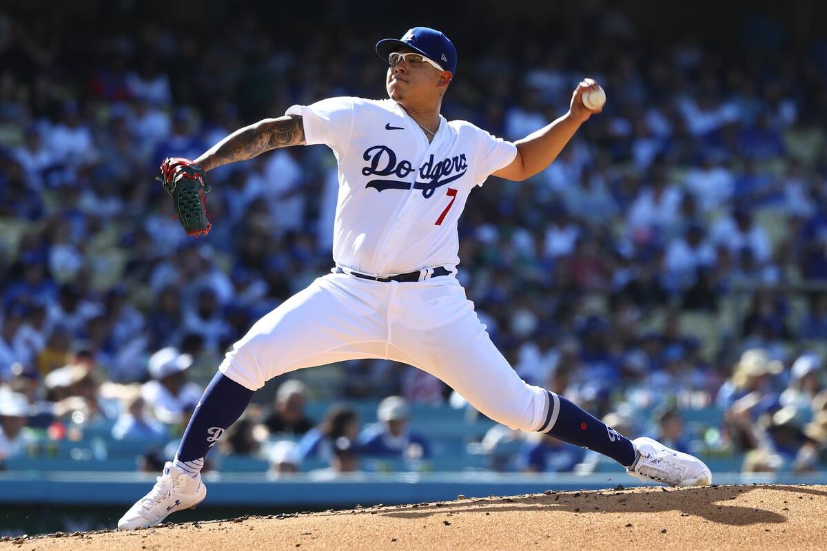 Julio Urías ahora sí recibe apoyo ofensivo y logra su cuarto triunfo del año en MLB