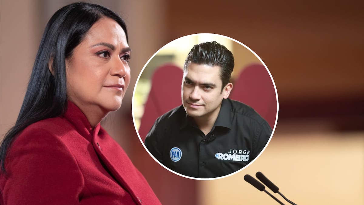 Ariadna Montiel, líder de Morena, reprocha al panista Jorge Romero su recorrido por Europa