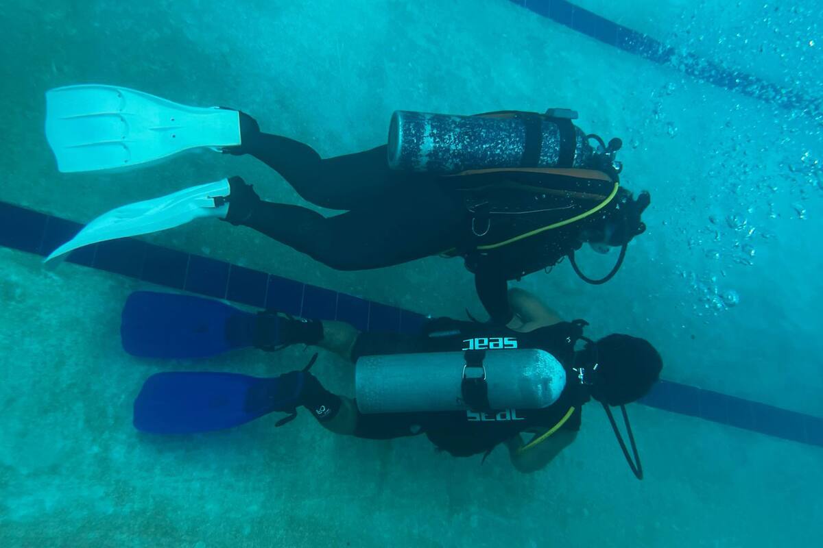 Imdet imparte Taller de Buceo con Discapacidad