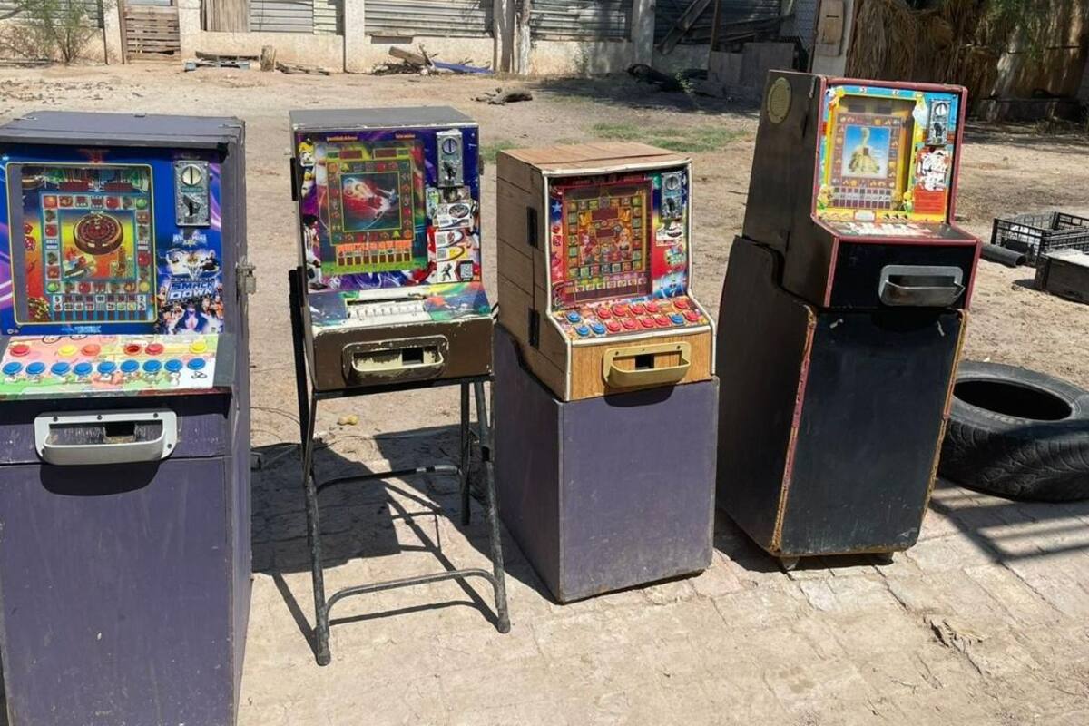 Catean domicilio y aseguran “maquinitas”