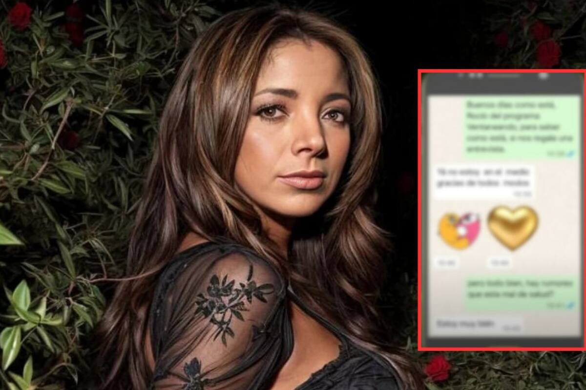 Pilar Montenegro se pronuncia sobre los rumores de su estado de salud