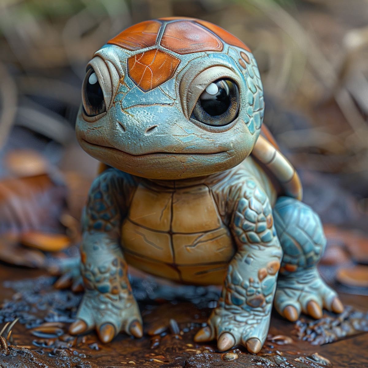La IA de Midjourney nos muestra cómo luciría Squirtle en la vida real.