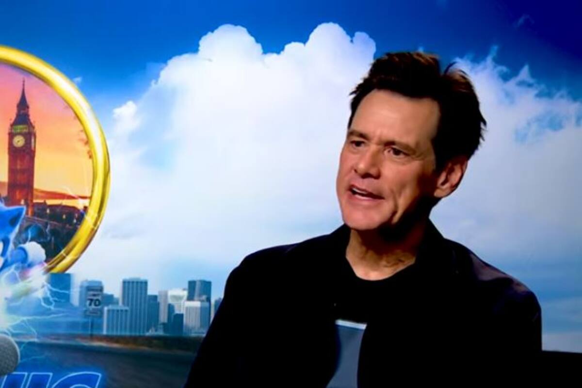Jim Carrey coquetea con reportera en entrevista