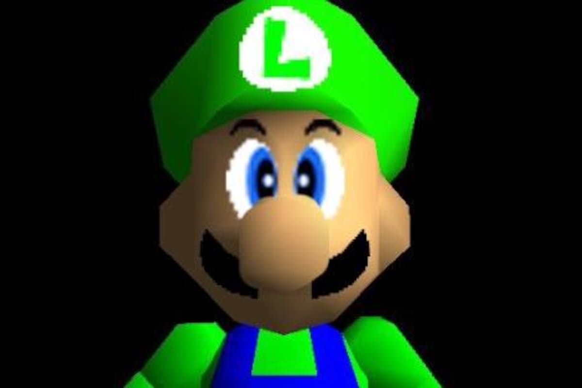 El código fuente revela que Luigi iba ser jugable en Super Mario 64