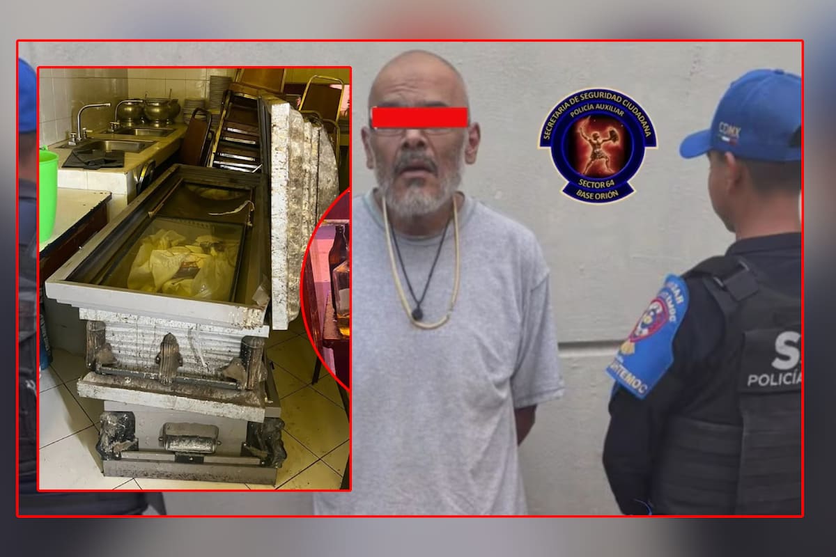 Detienen al organizador de fiesta con 800 menores y ataúdes como hieleras en la alcaldía Cuauhtémoc de la CDMX